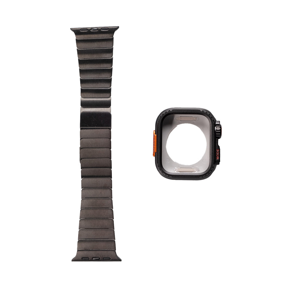 Apple%20Watch%2044mm%20Zore%20KRD-126%20Sert%20Kasa%20Koruyuculu%20Metal%20Kordon