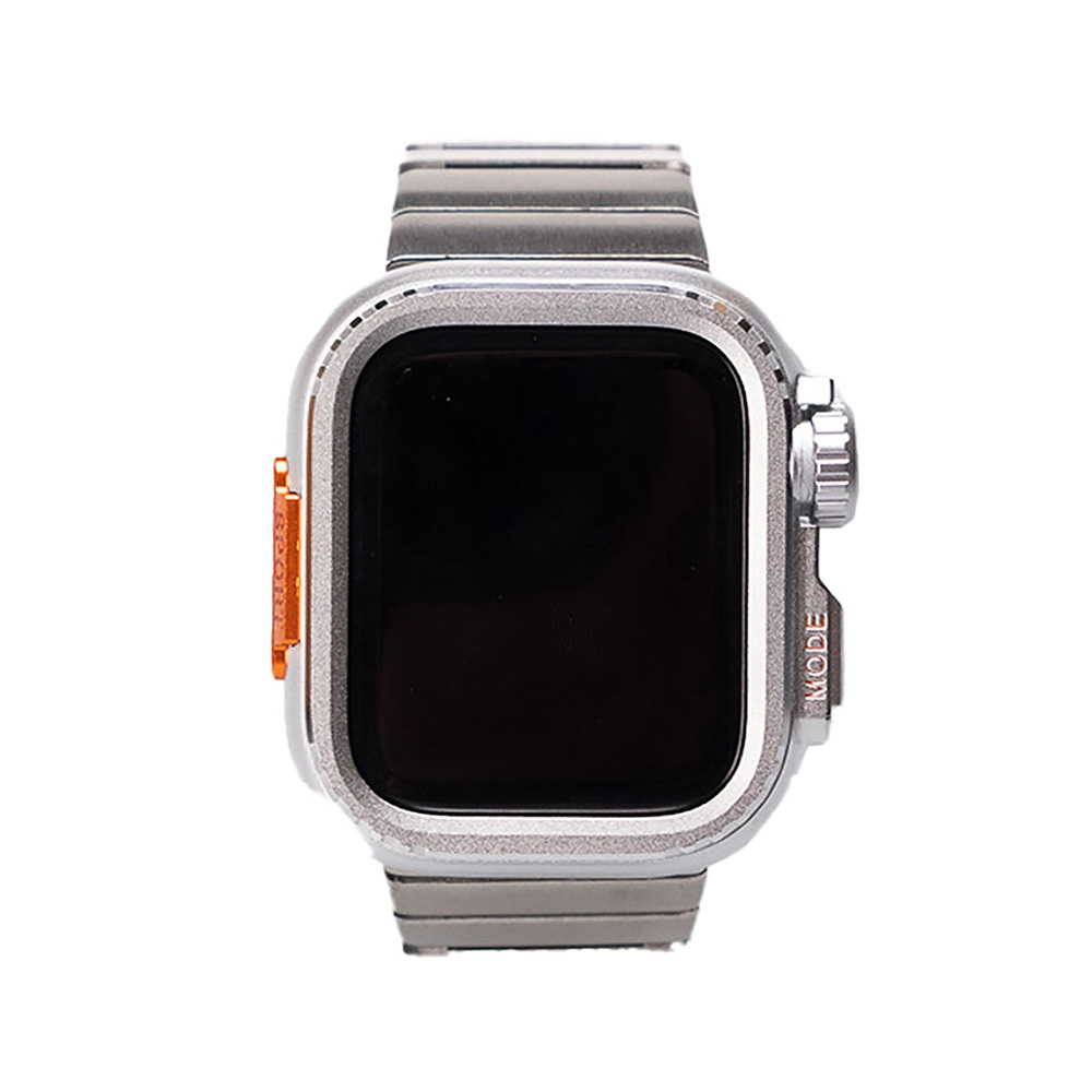 Apple%20Watch%20Ultra%2049mm%20Zore%20KRD-126%20Sert%20Kasa%20Koruyuculu%20Metal%20Kordon