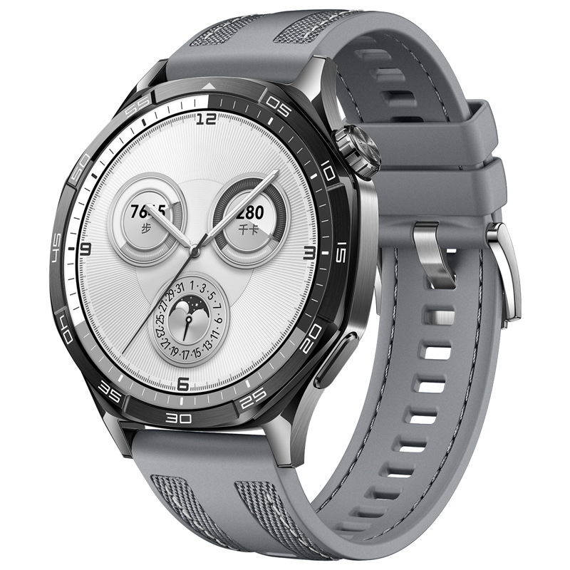 Huawei%20Watch%20GT%205%20Zore%20KRD-128%20Silikon%20Kordon-Gri