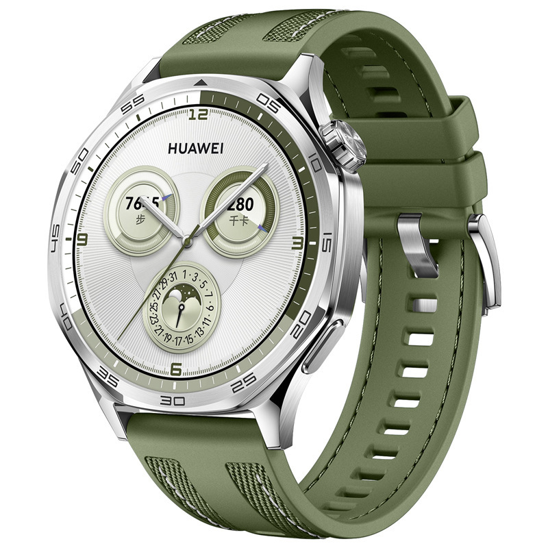 Huawei%20Watch%20GT%205%20Zore%20KRD-128%20Silikon%20Kordon-Yeşil