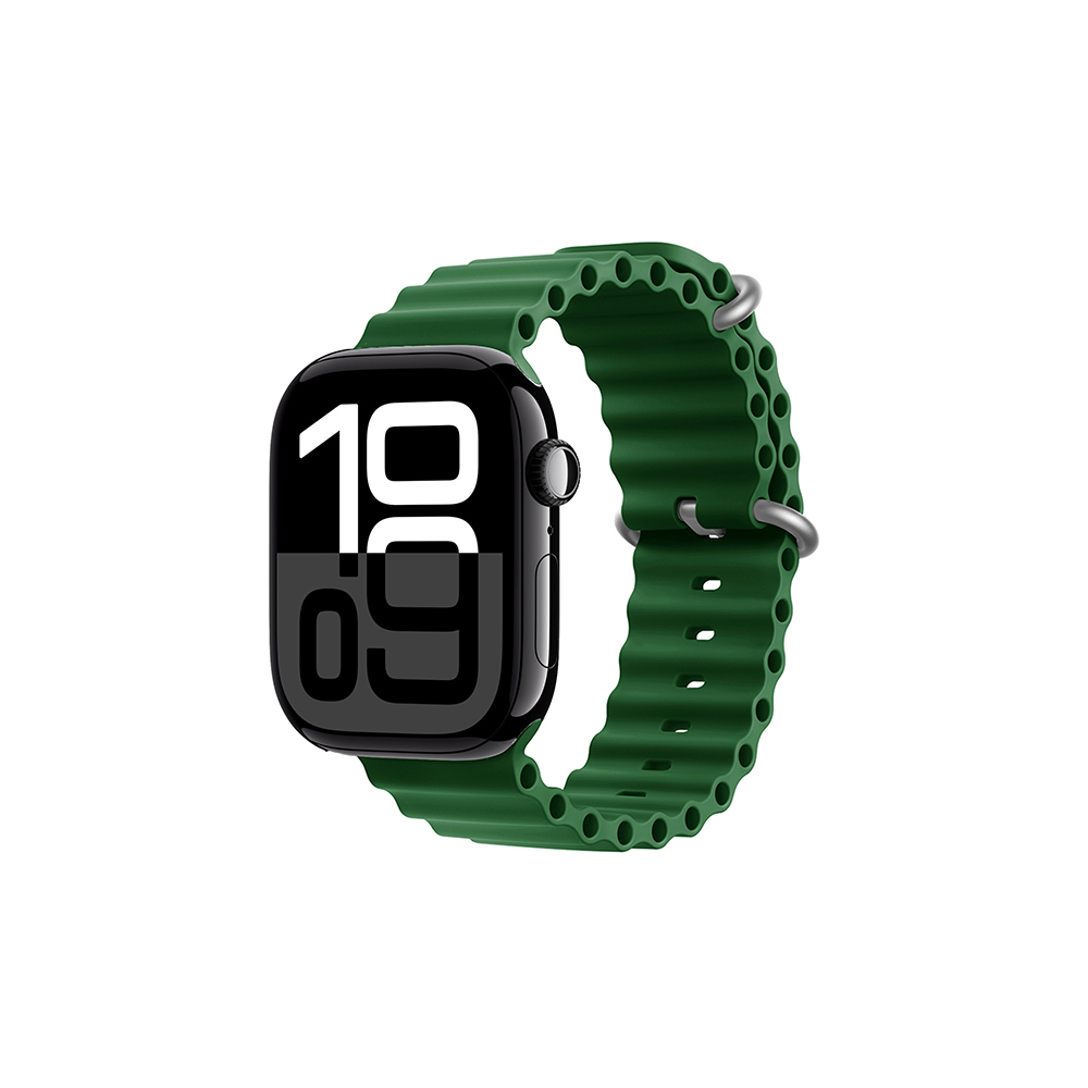 Apple%20Watch%2010%2046mm%20Zore%20KRD-75%20Silikon%20Kordon-Koyu%20yeşil