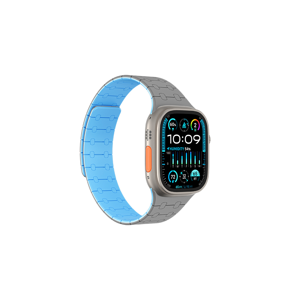 Apple%20Watch%20Ultra%2049mm%20Amazingthing%20Smoothie%20Sport%20Magnetik%20Tak%20Çıkar%20Silikon%20Strap%20Kayış