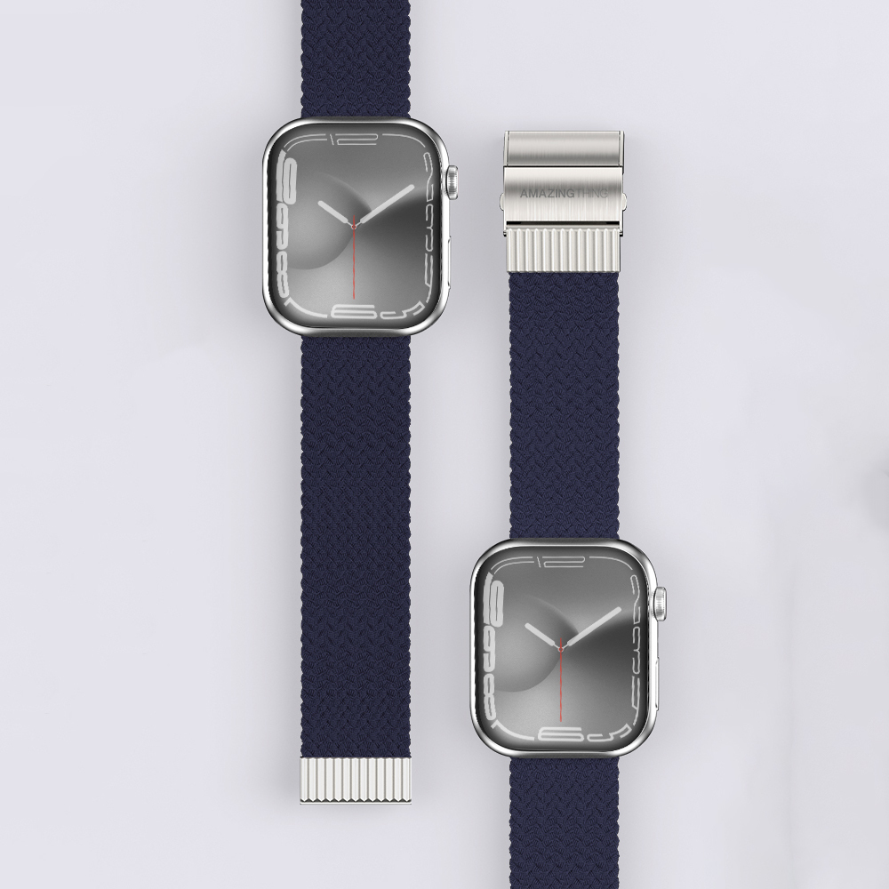 Apple%20Watch%2010%2042mm%20Amazingthing%20Titan%20Weave%202%20Sport%20Örgü%20Kordon