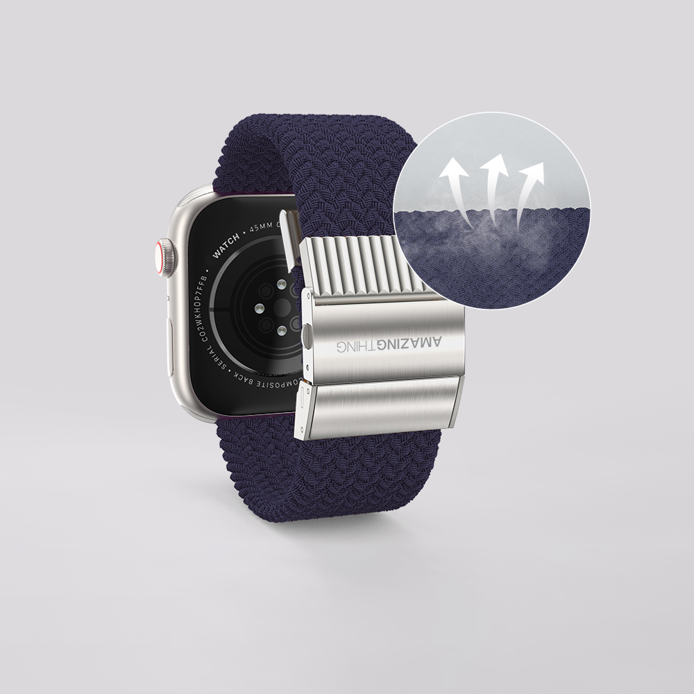 Apple%20Watch%2010%2042mm%20Amazingthing%20Titan%20Weave%202%20Sport%20Örgü%20Kordon