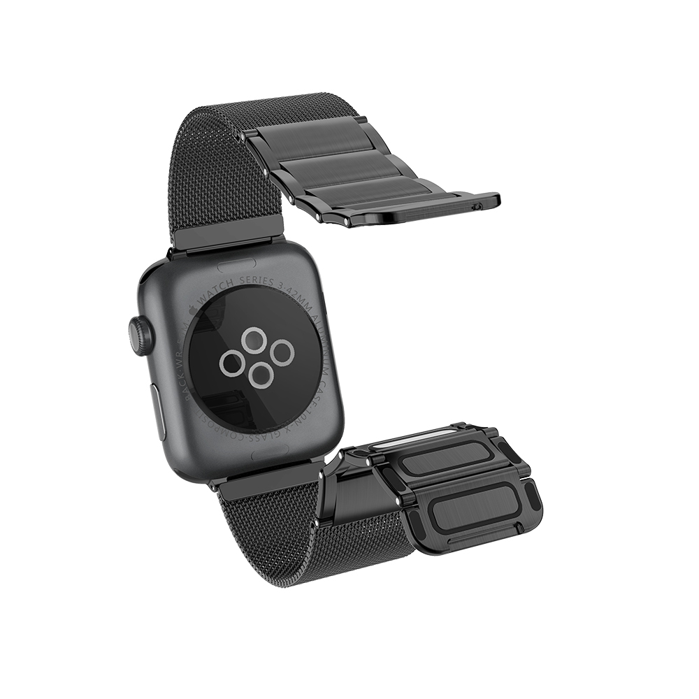 Apple%20Watch%2010%2042mm%20Raptic%20Classic%20Plus%20Serisi%20Magnetik%20Metal%20Hasır%20Kordon