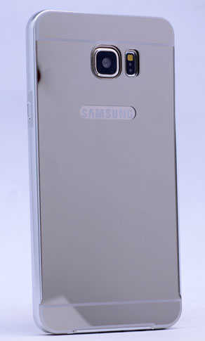 Galaxy%20S6%20Edge%20Kılıf%20Zore%20Aynalı%20Bumper-Gri