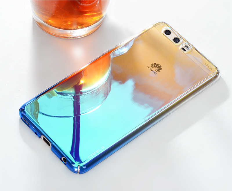 Huawei%20P10%20Kılıf%20Zore%20Renkli%20Transparan%20Kapak