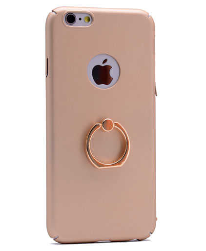 Apple%20iPhone%205%20Kılıf%20Zore%20Yüzüklü%20Rubber%20Kapak-Gold