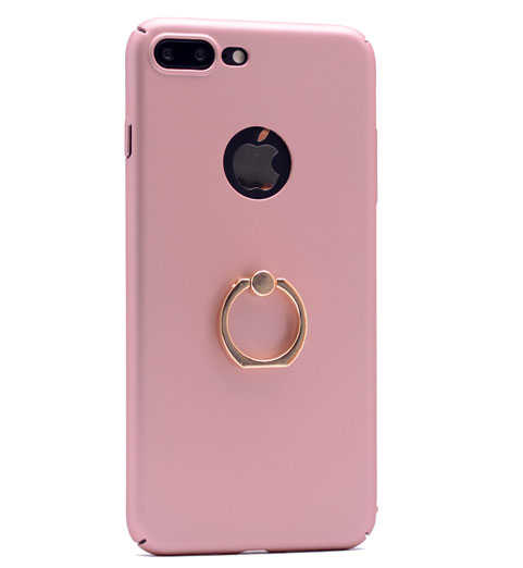 Apple%20iPhone%207%20Plus%20Kılıf%20Zore%20Yüzüklü%20Rubber%20Kapak-Rose%20gold