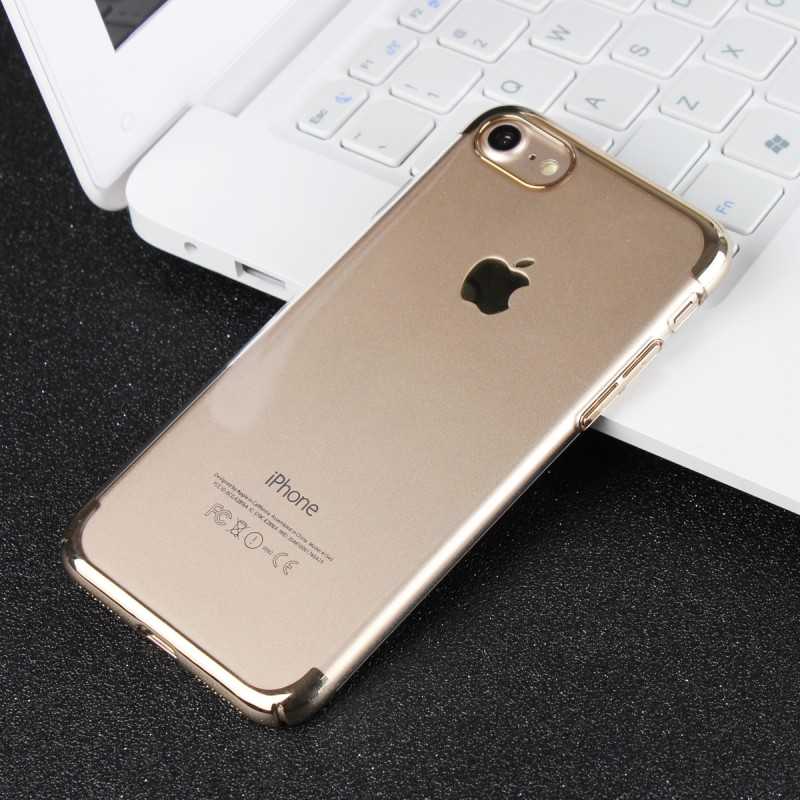 Apple%20iPhone%208%20Kılıf%20Zore%20Tareks%20Şeffaf%20Kapak-Gold