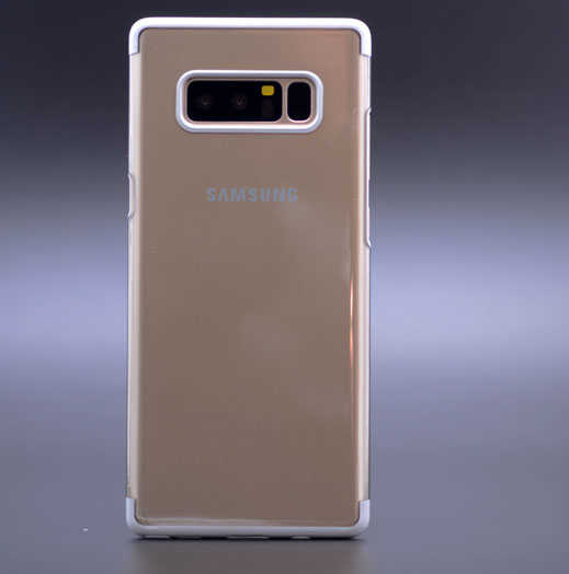 Galaxy%20Note%208%20Kılıf%20Zore%20Tareks%20Şeffaf%20Kapak-Beyaz