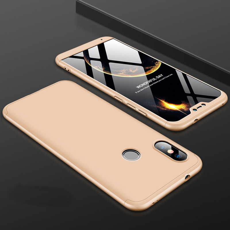 Xiaomi%20Mi%20A2%20Lite%20Kılıf%20Zore%20Ays%20Kapak-Gold