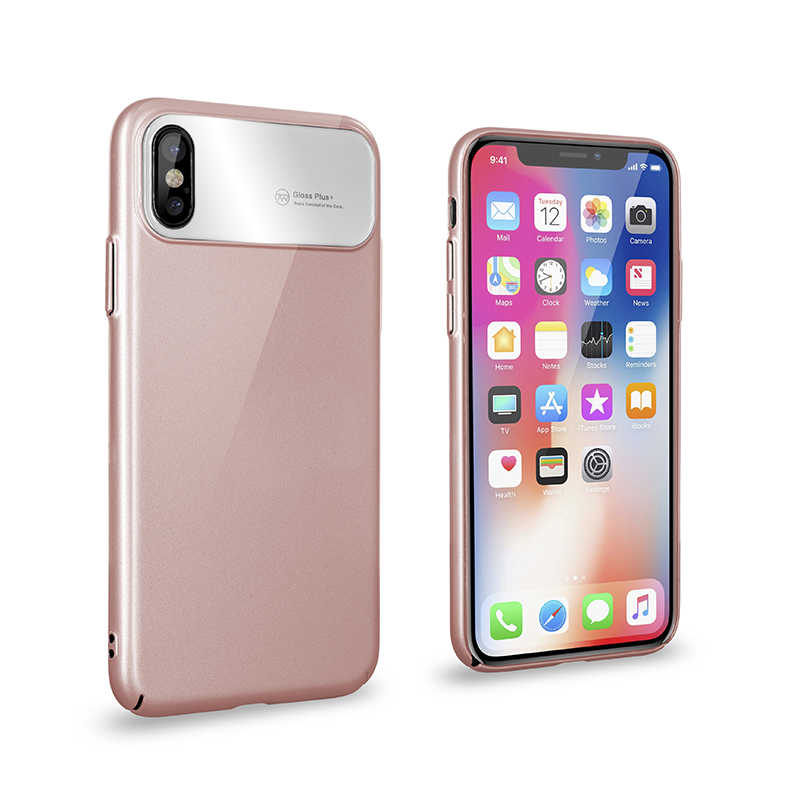 Apple%20iPhone%20X%20Kılıf%20Roar%20Ultra-Air%20Hard%20Kapak-Rose%20gold