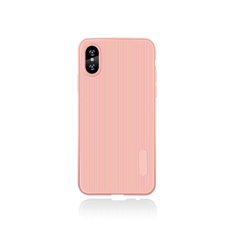 Apple%20iPhone%20X%20Kılıf%20Zore%20Tio%20Silikon-Pembe%20açık