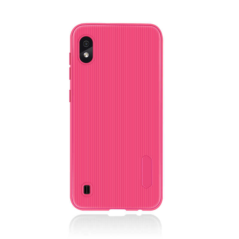 Galaxy%20A10%20Kılıf%20Zore%20Tio%20Silikon-Pembe%20koyu