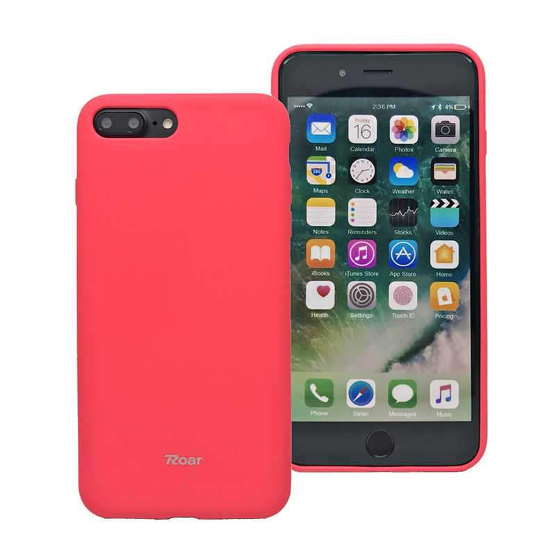 Apple%20iPhone%207%20Plus%20Kılıf%20Roar%20Jelly%20Kapak-Pembe%20koyu