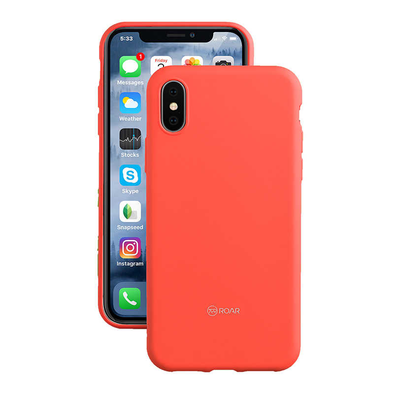 Apple%20iPhone%20X%20Kılıf%20Roar%20Jelly%20Kapak-Pembe%20açık