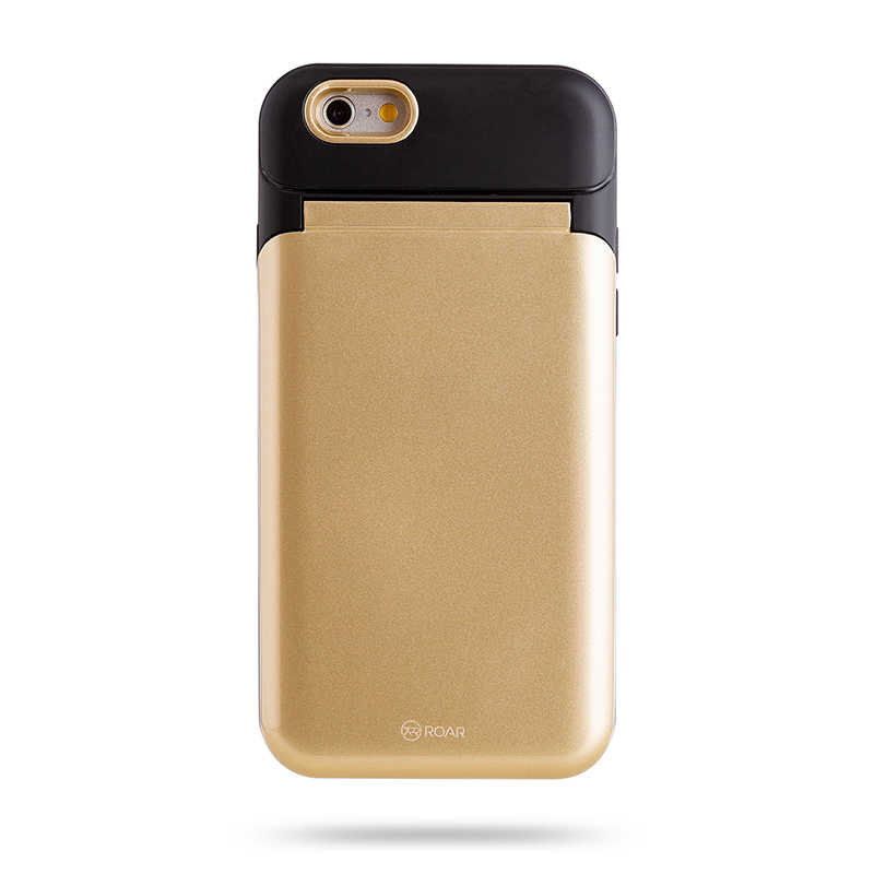 Apple%20iPhone%206%20Kılıf%20Roar%20Mirror%20Bumper%20Kapak-Gold