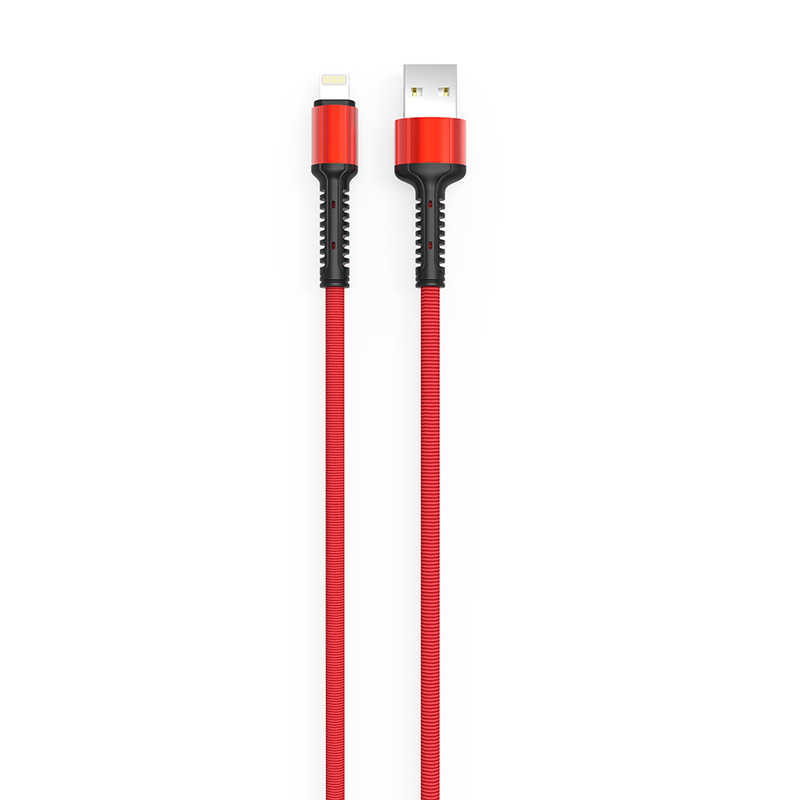 Zore%20LS65%20Lightning%20Usb%20Kablo-Kırmızı